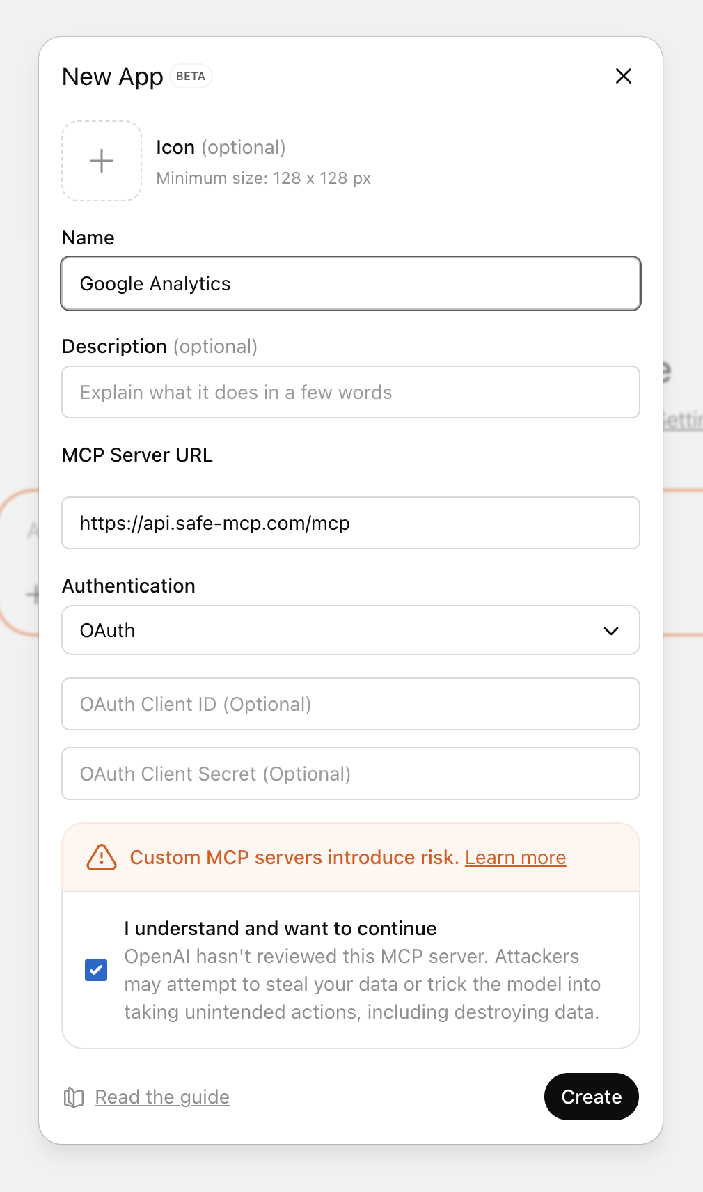 Step 5: Save configuration.