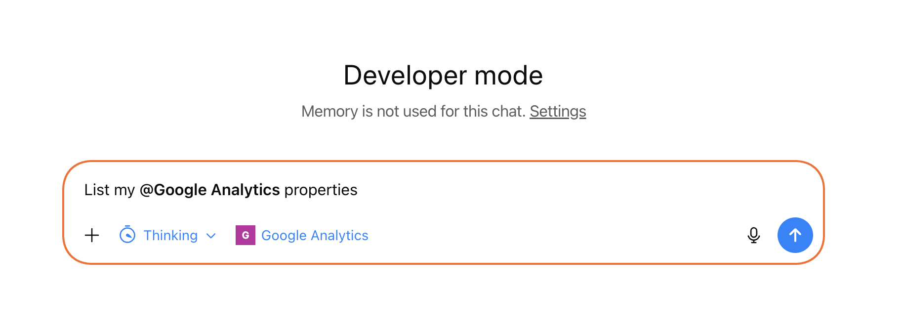 Step 7: Start querying Google Analytics.